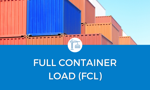 Services Cargo Shipping International FCL Full Container Load